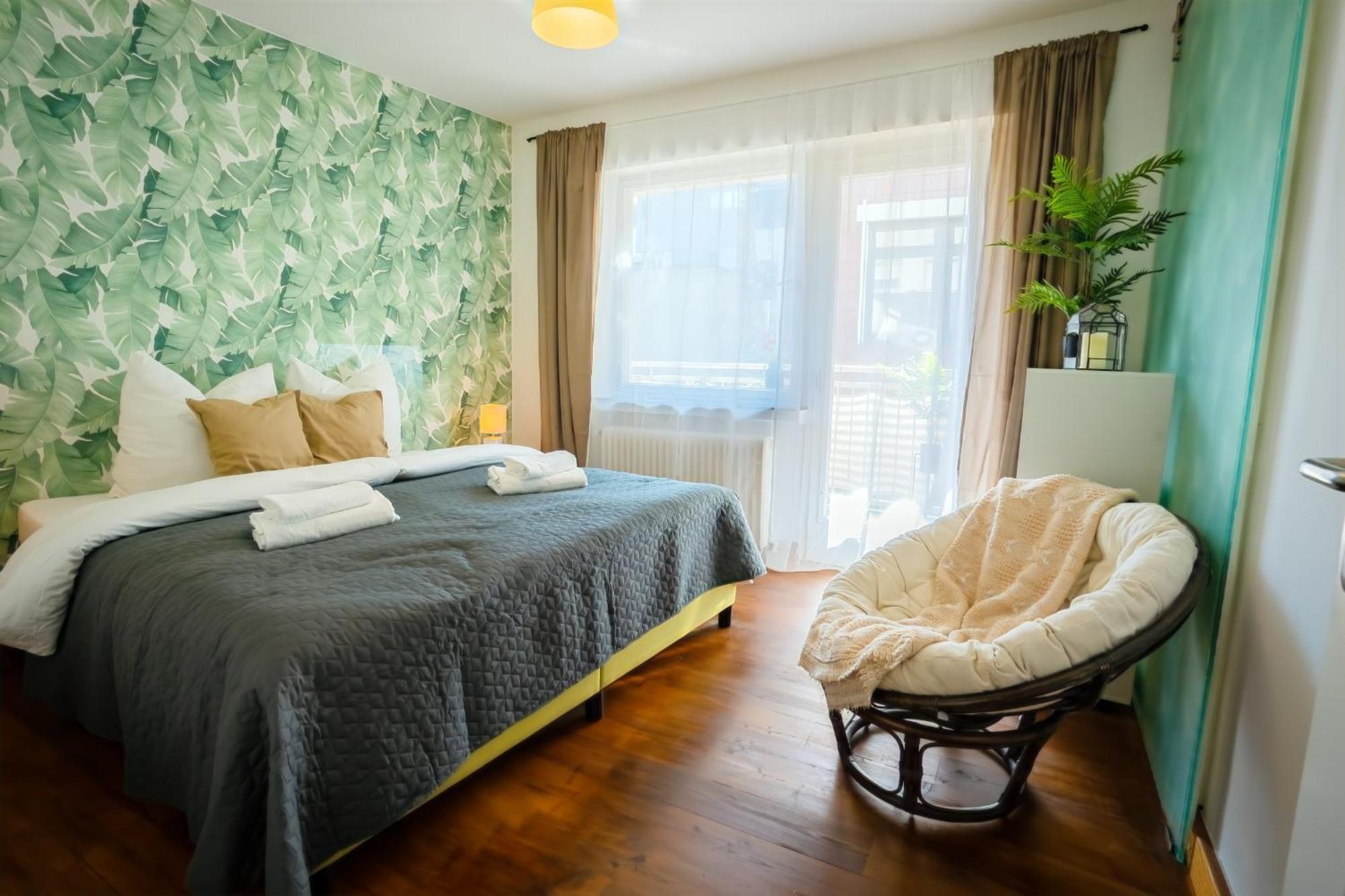 The Big Muenster Fuer Bis Zu 12, Whirlpool, Sauna, Zentral, Tischfussball, Balkon, Gasgrill Улм Екстериор снимка